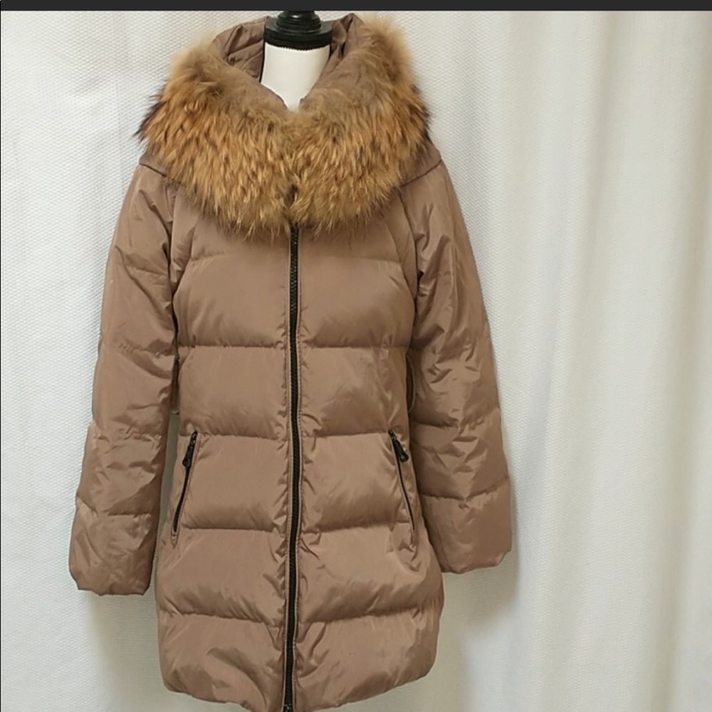 Moncler real fur padding